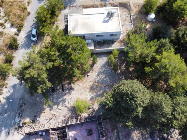 615 m2 land for sale in Karmide with mountain and sea view project ready