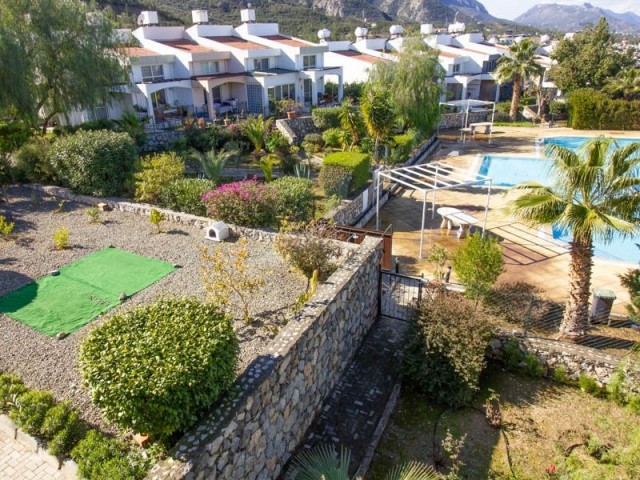 (05338312383) 2+1 apartment for sale with wonderful mountain and sea views 