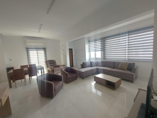 Newly furnished 3+1 flat for rent with sea view in Bellapais