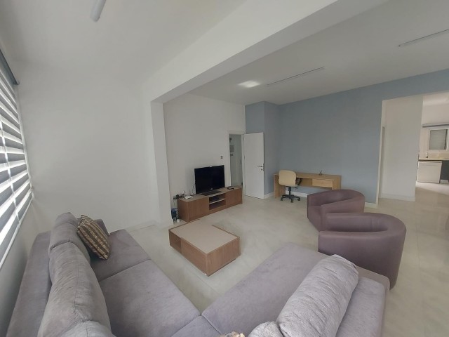 Newly furnished 3+1 flat for rent with sea view in Bellapais