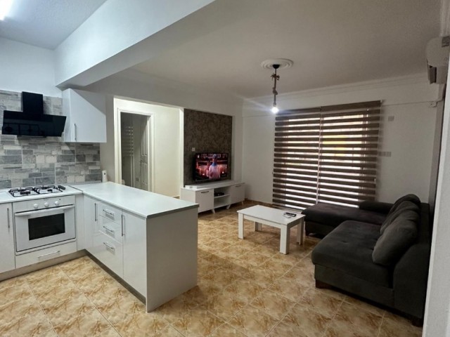 2+1 flat for sale in Kyrenia, within walking distance to the port, the entire flat has been renovated and furnished