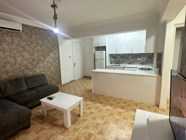 2+1 flat for sale in Kyrenia, within walking distance to the port, the entire flat has been renovated and furnished