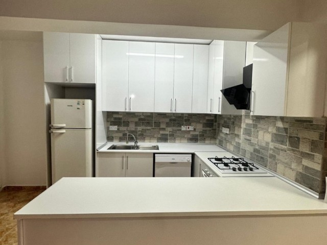 2+1 flat for sale in Kyrenia, within walking distance to the port, the entire flat has been renovated and furnished