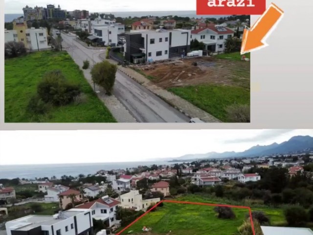 3 decares of land for rent on the street within walking distance of Merit Hotels in Alsancak