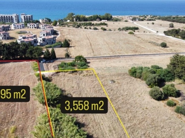 Land for sale in Lapta, 300 meters from the beach, with mountain and sea views, with 40% development plan