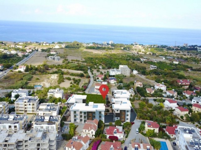 Lapta'da dağ ve deniz manzaralı eşdeğer tapulu lüks 1+1 daireler   ( Teslim tarihi Haziran 2018 )