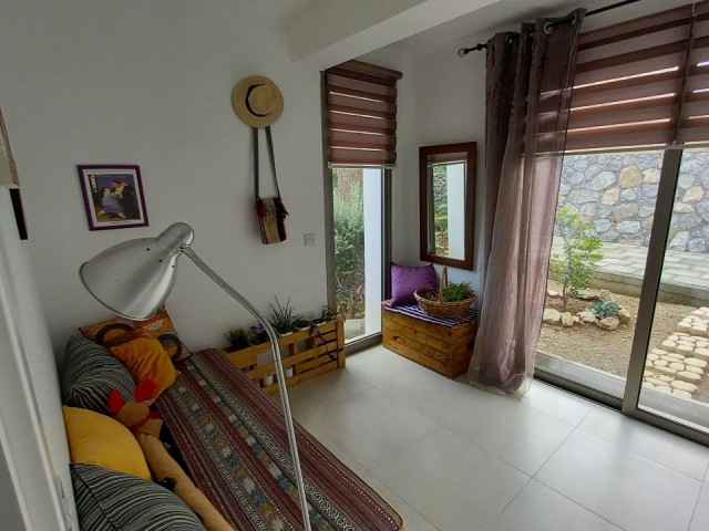 Alsancak 2+1 Semidetached Duplex Villa With Garden