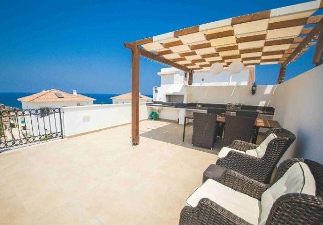 Girne / Esentepe Deniz Manzaralı 3+1 Penthouse