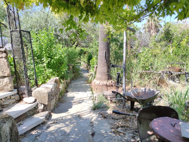 An Old Cypriot House with a Large Garden for Sale in Lapta ** 