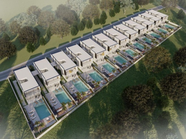 3+1 Villa Projekt In Famagusta Yeni Bosporus ** 