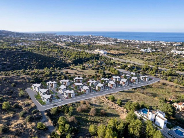 4+1 VILLA PROJEKT MIT HERRLICHEM MEERBLICK IM OLIVENHAIN ** 