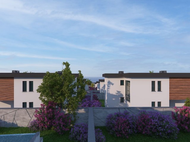 4+1 VILLA PROJEKT MIT HERRLICHEM MEERBLICK IM OLIVENHAIN ** 