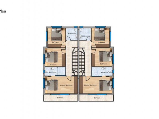 Mağusa Yeni Boğaziçi Bölgesinde Dükkan, 1+1, 2+1 Konut ve 3+1 Villa Projesi