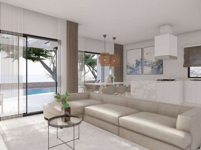 1 + 1, 2 + 1 Twin Villa, 4 + 1 Detached Villa Project in Girne Bahçeli Region ** 