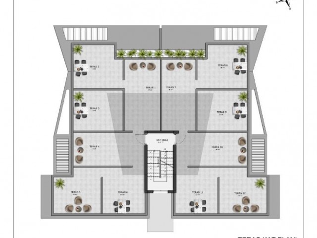 Flat For Sale in Alsancak, Kyrenia