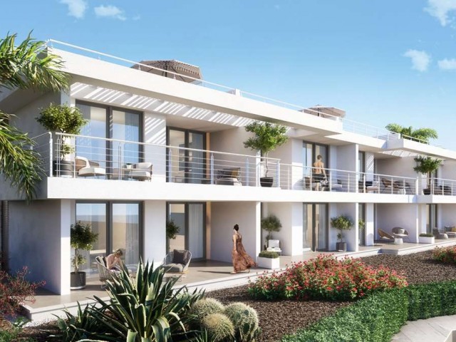 Sea View Studio, 1+1, 2+1, 3+1, 3+1 Apartments and 3+1, 4+1 Villa Project for Sale in Esentepe, Kyrenia