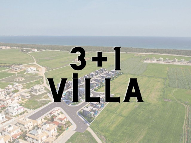 İskele Ötüken Bölgesinde 2+1,3+1 Daire ve 3+1 Müstakil Villa Projesi