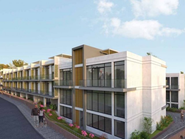 2+1, 3+1, 4+1 Apartment Project in Kyrenia Alsancak Region