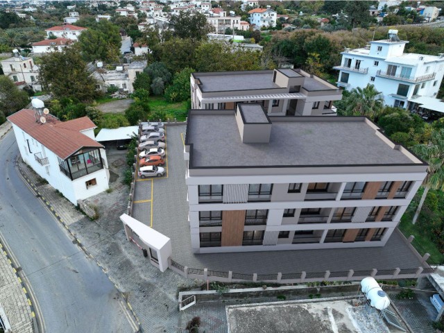 Berg- und Meerblick Wohnhaus 2+1, 3+1 Projekt in Kyrenia Lapta Region