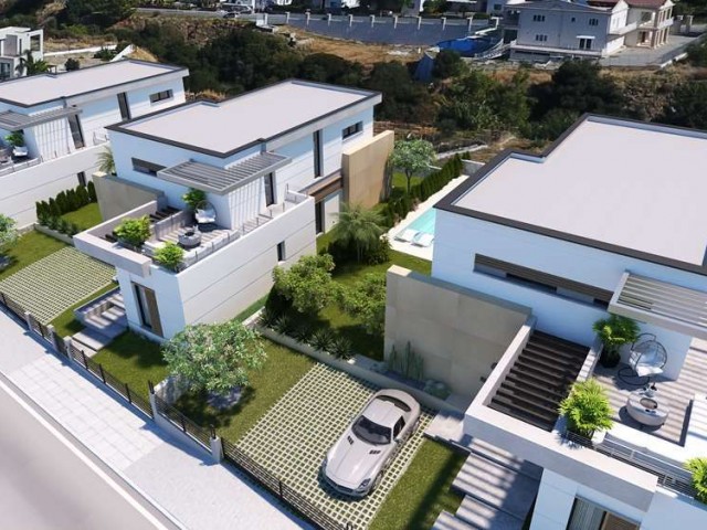 4+1 Detached Villa for Sale in Kyrenia Alsancak Region