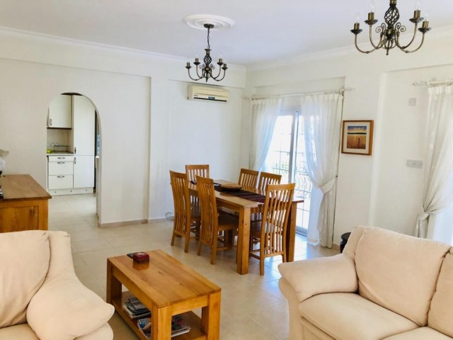 STUNNING 3 BEDROOM VILLA WITH GARDEN AND SWIMMING POOL FOR RENT IN KYRENIA LAPTA 