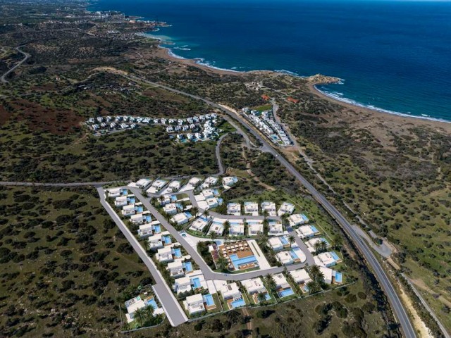 Girne Alagadi Bölgesinde Denize Sadece 800M. Uzaklıkta 4+1 Villa Projesi