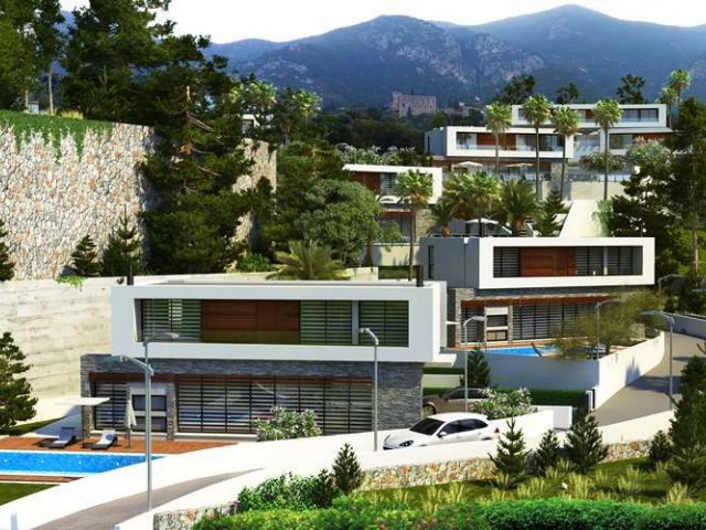 Luxury 4+1 Villa Project in Girne Bellapais Area