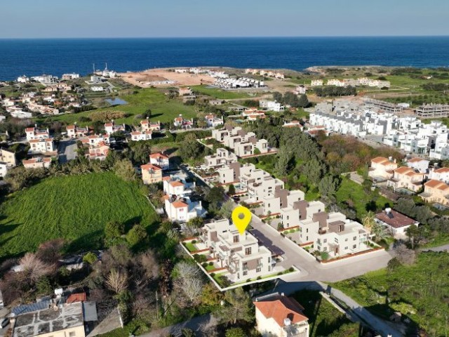 3+1 Doppelvilla zum Verkauf mit Sonderpreisen zur Eröffnung in der Region Girne Karsiyaka