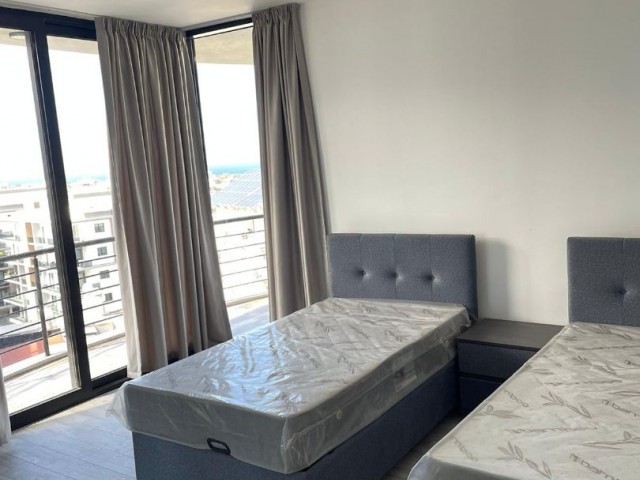 2+1 Sea View Fully Furnished Luxury Flat For Rent In Kyrenia City Center