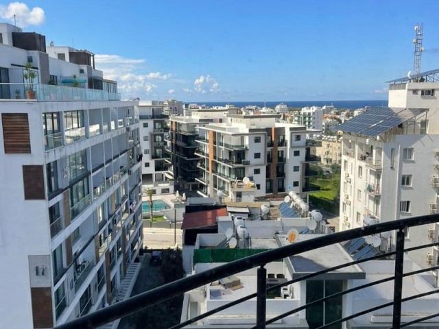 2+1 Sea View Fully Furnished Luxury Flat For Rent In Kyrenia City Center