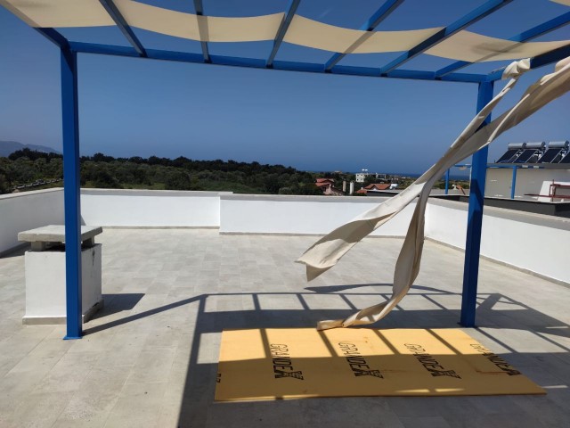 Neue 3+1 Wohnung mit Meerblick-Terrasse zu vermieten in Karsiyaka in Gehweite zum Meer