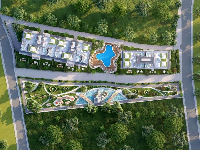 Girne Alsancak 1+1, 2+1 Complex with Pool Project