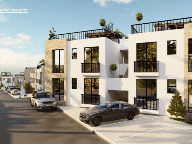 Luxury 2+1 Residence Project 75 Meters From The Sea in Çatalköy, Girne