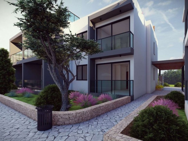 2+1, 3+1 New Housing Project with Pool in Alsancak, Kyrenia