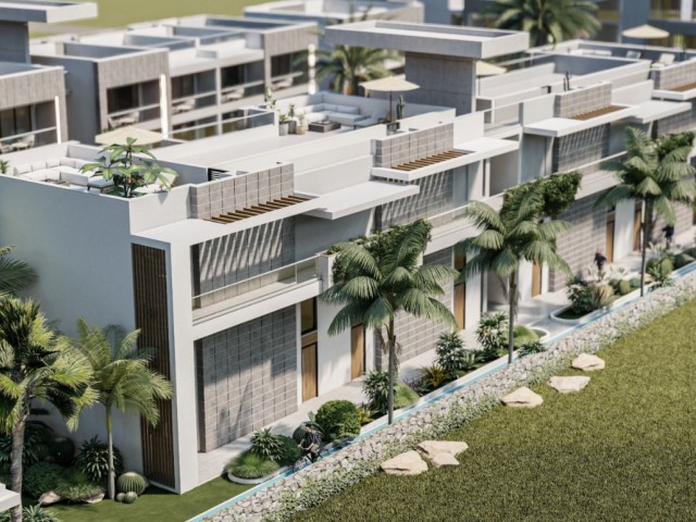 Luxusstudio, 1+1, 2+1, 3+1 Wohnprojekt in der Region Girne Karşıyaka