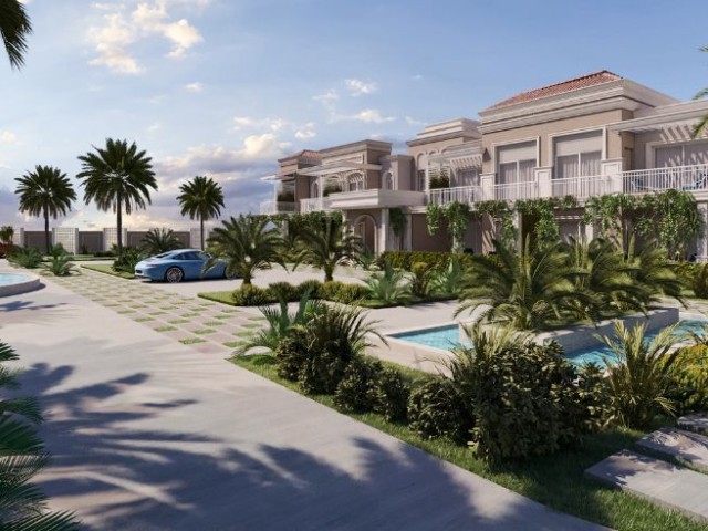 Studio, 1+1, 2+1, 3+1 Residences and Villas for Sale in Iskele Long Beach Investment Project That Ma