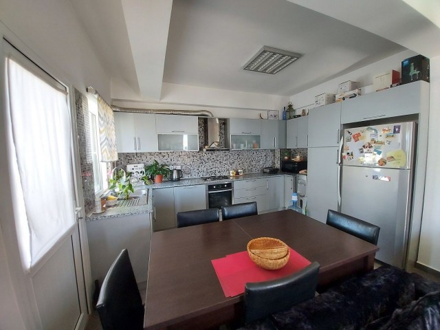 For Sale 2+1 Penthouse With Large Terrace In Family Apartment