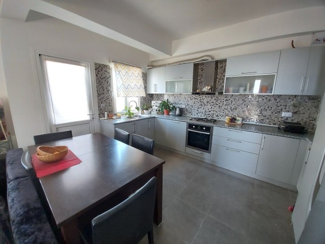 For Sale 2+1 Penthouse With Large Terrace In Family Apartment