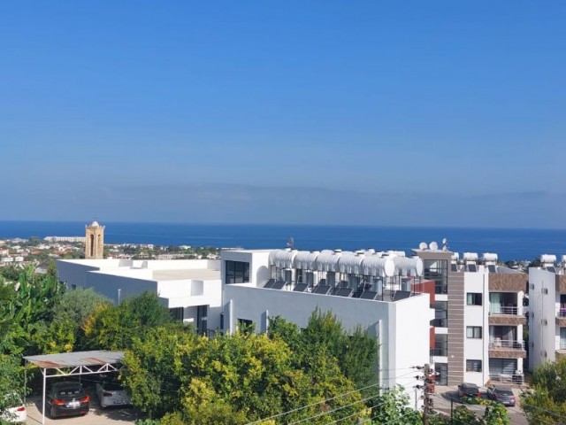 2+1 Ready Flats with Mountain and Sea Views in Kyrenia Lapta Region