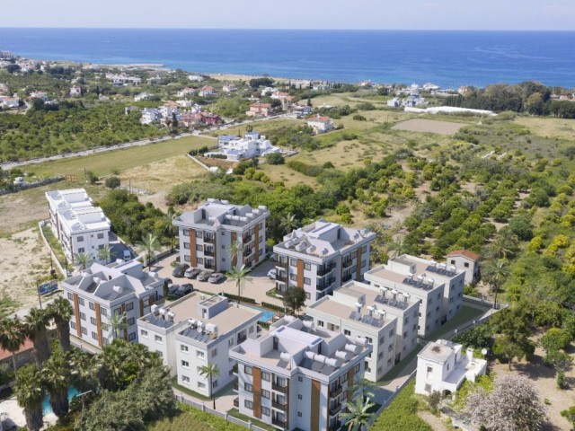 2+1- und 3+1-Wohnprojekt mit Pool in der Region Kyrenia Lapta