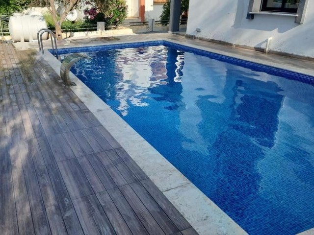 3 Bedroom Fully Renovated Villa with Pool for Sale in Yeniboğaziçi