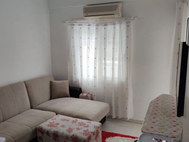 Fully Furnished 2+1 Flat with Large Garden for Sale in Alsancak