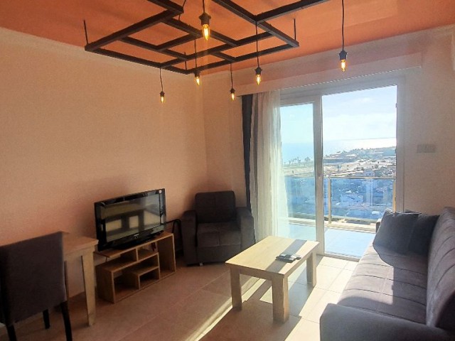 SEA VIEW RESIDENCE 1+1 FLAT FOR SALE IN İSKELE LONGBEACH AREA