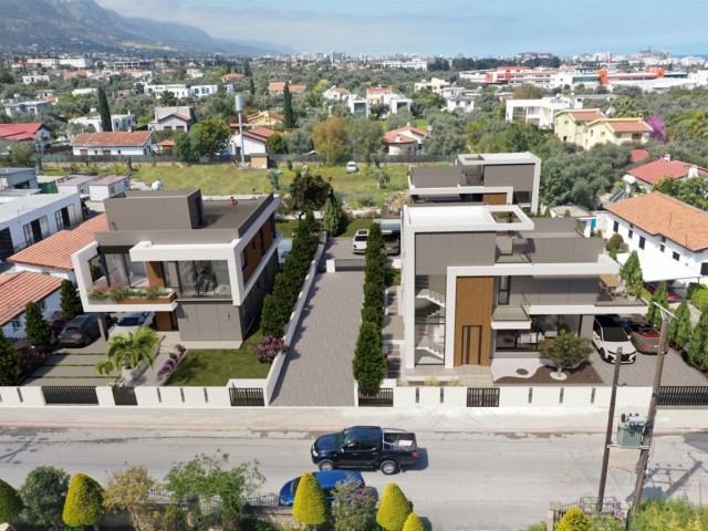 Luxury 3+1 Villa with Pool and Roof Terrace in Kyrenia Ozanköy Region