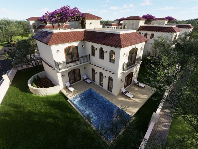 Luxury 3+1 Villa in Kyrenia Ozanköy Region