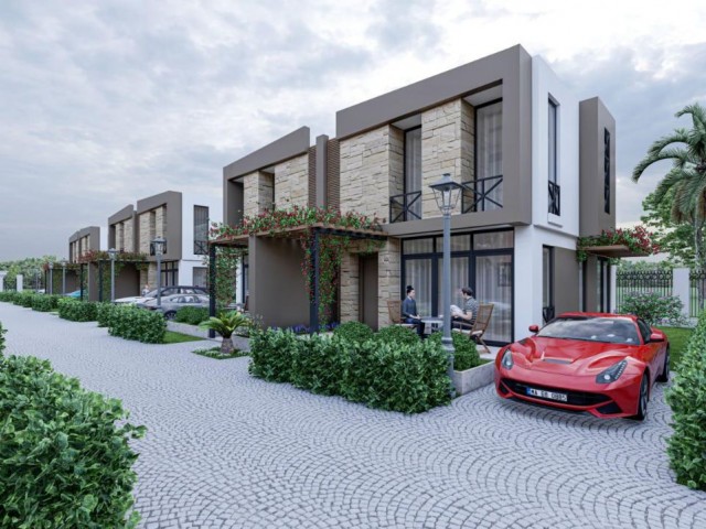 3+1 Semi-Detached Villa for Sale in Doğanköy