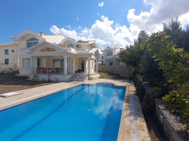 Alsancak Opposite Necat British College 3+1 Detached Villa with Pool and Garden