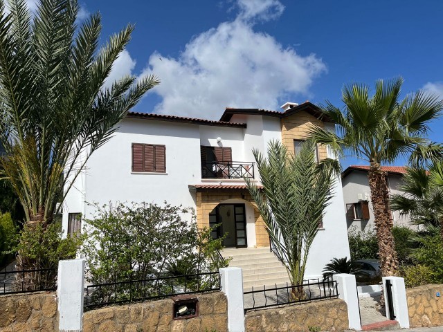 Breathtaking 3+1 Villa For Sale With Mountain and Sea Views In Lapta!