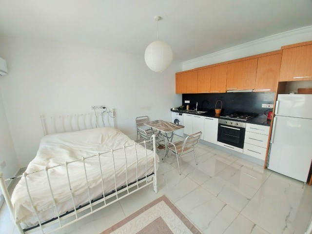 Furnished Studio Apartment In Iskele Long Beach, 200 Meters Walking Distance To The Sea