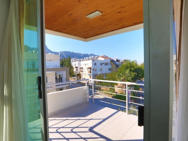 Spacious 2 Bedroom Penthouse Located in Kyrenia Town Centre 
